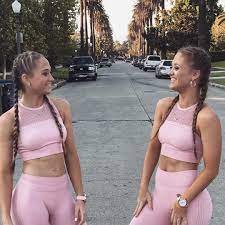 Not much is known about teagan's parents. The Rybka Twins On Instagram A Simple Smile Can Soothe The Soul Lornajane Twins Activewe Twins Fashion Kids Fashion Clothes Kids Winter Fashion