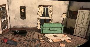 An actual piece of the cabin set from evil dead 2. Ninjatoes Papercraft Weblog Free Papercraft Ash Vs Evil Dead Cabin Interior