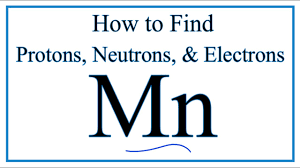 It is a hard brittle silvery metal, often found in minerals in combination with iron. How To Find The Number Of Protons Electrons Neutrons For Mn Manganese Youtube