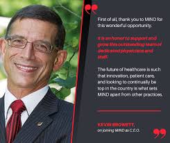 Michigan Institute for Neurological Disorders is proud to announce the  newest addition to our team! Meet Kevin Browett, CEO who joins MIND with  extensive operations and business development experience. Mr. Browett has