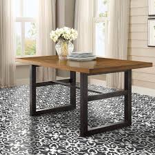 Agadir 8 X 8 Cement Field Tile Reviews Allmodern Industrial Dining Table Dining Table Dining Table Setting