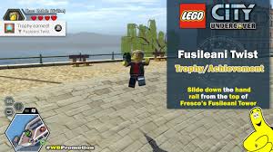 This is an unmissable trophy and is earned by playing through the story. Lego City Undercover Fusileani Twist Trophy Achievement Htg Youtube