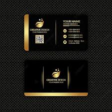 * business card maker & creator is: Black And Gold Business Card Business Card Design Black Business Cards Creative Gold Business Card