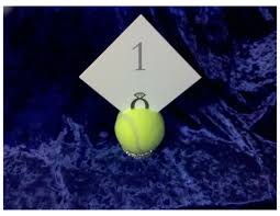 A british tennis journalist tweeted these words of frustration while he watched andy murray play but for any longtime american tennis fan, it's our imperfect palace. Table Numbers At A Wedding Where Groom Had Proposed With An Engagement Ring Inside Of A Tennis Ball Tennis Wedding Wedding Place Cards Sports Wedding