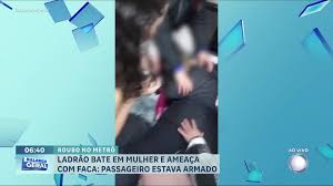 Mulher é agredida em estação de metrô durante tentativa de furto