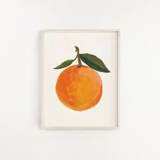 Clementine Art Print Nature Art Prints Etsy Art Prints Clementine Art
