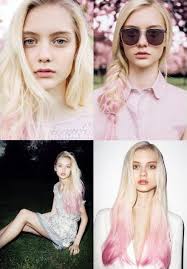 Hair chalk that comes in a compact will usually wash out quickly and easily with shampoo, though blondes may have to shampoo a few times more to rinse out all of the pigment. Chalk Dyed Hair Ideas Lilostyle
