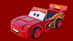 I Made My Own Lego Ultimate Lightning Mcqueen In Mecabricks Pixar
