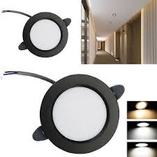 1 is a perspective view of a recessed lighting fixture for ceiling or the like showing my new design 5w Dimmable Led Recessed Ceiling Light Fixture Black Modern Lamp Home Downlight Ebay
