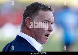 Knights coach Adam O'Brien before the NRL Round 6 match between the  Newcastle Knights and the New Zealand Warriors at McDonald Jones Stadium in  Newcastle, Sunday, April 9, 2023. (AAP Image/Darren Pateman)