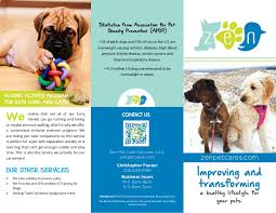 Read for pet care business trends, insights, education, and inspiration. Zen Pet Care Brochure