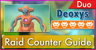 Deoxys Normal Forme Duo Raid Guide Pokemon Go Wiki Gamepress