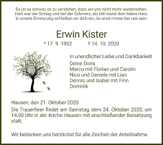 Traueranzeigen in brandenburg traueranzeigen in gifhorn traueranzeigen in göttingen traueranzeigen in hannover traueranzeigen in kiel. Traueranzeigen Von Erwin Kister Trauer Hersfelder Zeitung De