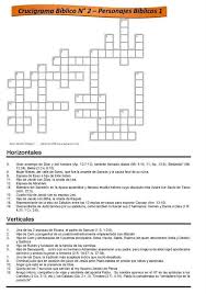Juegos biblicos para jovenes adventistas. Crucigramas Crucigramas Juegos Biblicos Personajes Biblicos