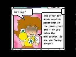 Luigi and daisy comic