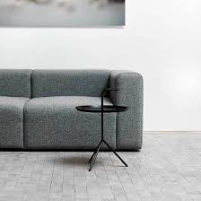 The Hay Dlm Side Table Is Designed By Thomas Bentzen Its Full Name Is Don T Leave Me Which Indicates Th In 2020 Interior Design Living Room Side Table Modular Sofa