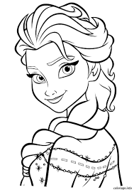 Coloriage princesse elsa à imprimer gratuit. Coloriage Frozen Elsa Visage Reine Des Neiges Dessin Elsa A Imprimer