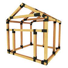 Product titleoutdoor dog houses, 30.7 x 34.6 x 32.7 waterproof wooden dog house pet kennel, dog house with dark frame, dog kennel outdoor winter house for small/medium dogs, orange red, s12068. 38x38 Dog House Kit E Z Frame Structures