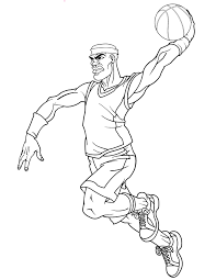 Surf the large choice of free coloring book for youngsters to locate academic, animes, nature, animals, scriptures coloring sheets, and also a lot more. Basketball Player Coloring Page Coloring Home
