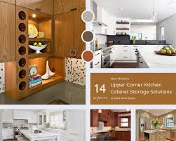 Check spelling or type a new query. 14 Most Effective Upper Corner Kitchen Cabinet Storage Solutions To Save More Space Aprylann