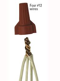 Hold wires to be mated parallel and flush. Electrical Wire Nuts For Splicing And Grounding Wires Better Homes Gardens