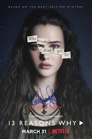 13 Reasons Why Katherine Langford as Hannah Baker 12x18 Reprint Signed  Poster at Amazons Entertainment Collectibles Store
