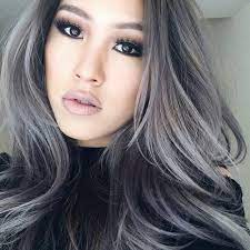 Oh Gray Hair Styles Gray Hair Highlights Grey Hair Color