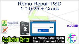 Repairs psd file with its color mode i.e. Remo Repair Psd 1 0 0 25 Crack Free Download