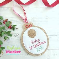 Well you're in luck, because here they come. First Christmas Archives Applique Market