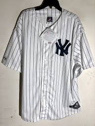 Details About Majestic Mlb Jersey New York Yankees Team White Sz 3x