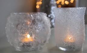 Create a beautifully illuminated table setting with the warmth of candles glowing from our frosted white votive candle holders. Two Easy Diy Ways To Make Frosted Christmas Candle Votives At Home Stylish Eve