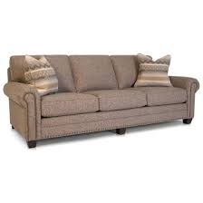 Smith Brothers 253 Traditional Sofa With Nailheads Wayside Furniture Sofas