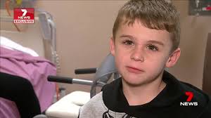 An inspirational Adelaide boy is heading home from hospital, 14 weeks after  a car crash almost claimed his life. , 7-year-old Bailey Becker will never  walk again, but is determined to live life to the ...