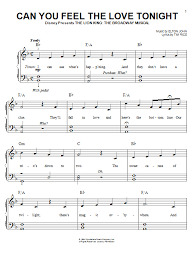 Sheets piano, 2012 — 2021. Download Easy Piano Sheet Music To Can You Feel The Love Tonight By Elton John And Print It Insta Clarinet Sheet Music Flute Sheet Music Easy Piano Sheet Music