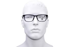 Converse CV5027Y 001 Eyeglasses Men's Black Full Rim Rectangle Shape  51-17-140