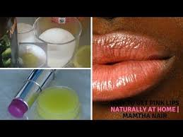 Comment Avoir Des Levres Rose Naturellement A La Maison Youtube Levre Levres Roses Masques De Beaute