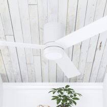 Hugger ceiling fans lie flush against the ceiling, making them ideal for rooms with low ceilings. Flush Mount Hugger Low Profile Ceiling Fans You Ll Love In 2021 Wayfair