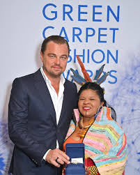 Leonardo DiCaprio | At the Green Carpet Fashion Awards, I was honored to present the Healer Award to Brazil's first-ever Minister of Indigenous Peoples, Sônia... | Instagram
