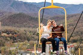 Step into the sky lift and photograph wild panoramic view of the purchase your ticket and let the employees help you into the chair. Gatlinburg Sky Lift Tennessee Smokies Visitors Guide