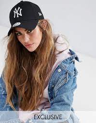 New Era 9forty Silver Ny Exclusive Cap Cap Girl Women Hats Fashion Snapback Outfit