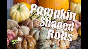 Bake rolls at 350 degrees f for approximately 20 minutes or until golden brown and sound slightly hollow when tapped. Pumpkin Gourd Shaped Bread Rolls Youtube