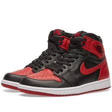The jordan 1 mid black gym red og baby brother!!! Nike Air Jordan 1 Retro High Og Black Varsity Red White End