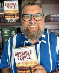 📚 Local author Richard Evans has just launched his political thriller,  Horrible People, the first in the Jack Hudson MP series! 🔥 Drawing