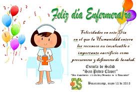 Público en general con necesidades de cuidado de enfermería en el hogar. Feliz Dia A Nuestras Enfermeras Auxiliar De Enfermeria Primero Diurno