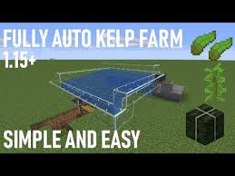 Today i show you an easy sugarcane bamboo and kelp farm! Minecraft 1 15 Simple And Easy Kelp Farm Dried Kelp Fully Auto Youtube In 2021 Minecraft 15 Simple Minecraft 1