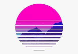 Vaporwave Sunset Png Transparent Png Transparent Png Image Pngitem Vaporwave, simple background, bust, colored background, studio shot. vaporwave sunset png transparent png