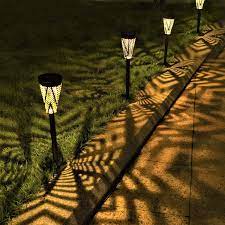 Light up your pathway with these classic led garden stake lights. Amazon Com Leidrail Solar Pathway Lights Outdoor Garden Path Light Spider Web Decorative Warm White Led Bronze Metal Stake Landscape Lighting Waterproof For Yard Patio Walkway Lawn 4 Pack Home Improvement