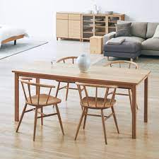 Shop dining tables products online in dubai, abu dhabi and whole uae. Natural Oak Table 180cm W180 D80 H72cm Muji