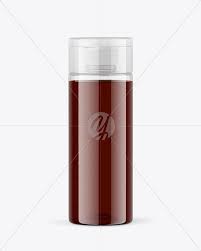 Download Clear Plastic Bottle With Apple Syrup Mockup In Bottle Mockups On Yellow Images Object Mockups