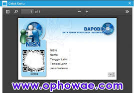 Maybe you would like to learn more about one of these? Cetak Kartu Nisn Jenjang Paud